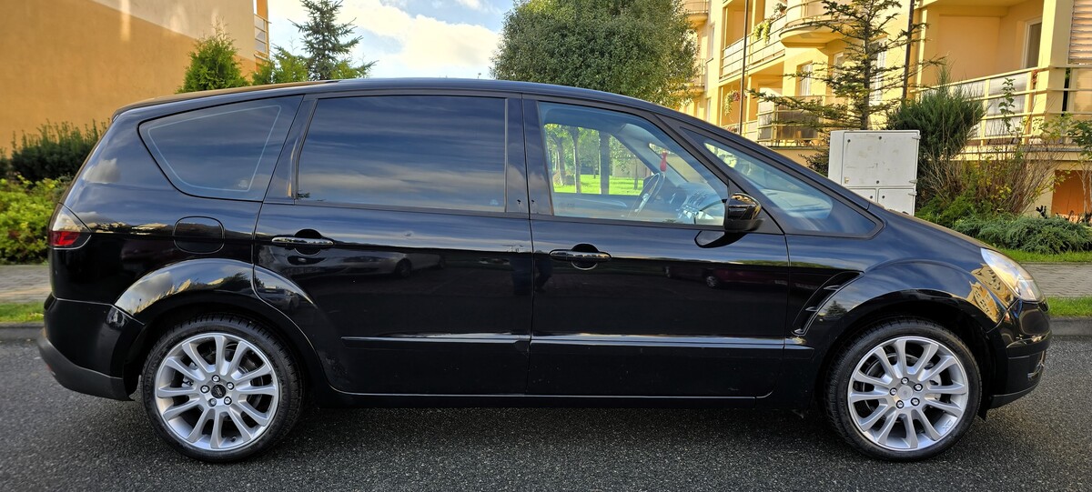 Elbląg Ford S-Max Titanium  2.0 Gaz Sekwencja  145KM 2007Rok Bardzo Dobry Stan 7-Mio Osobowy-Wspomaganie