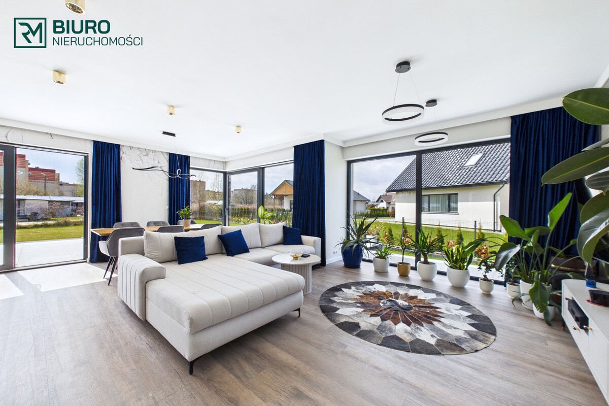 Elbląg Nowoczesny dom 195 m²6 pokoi Duża działka 1048m²Nowy Dwór Gdański