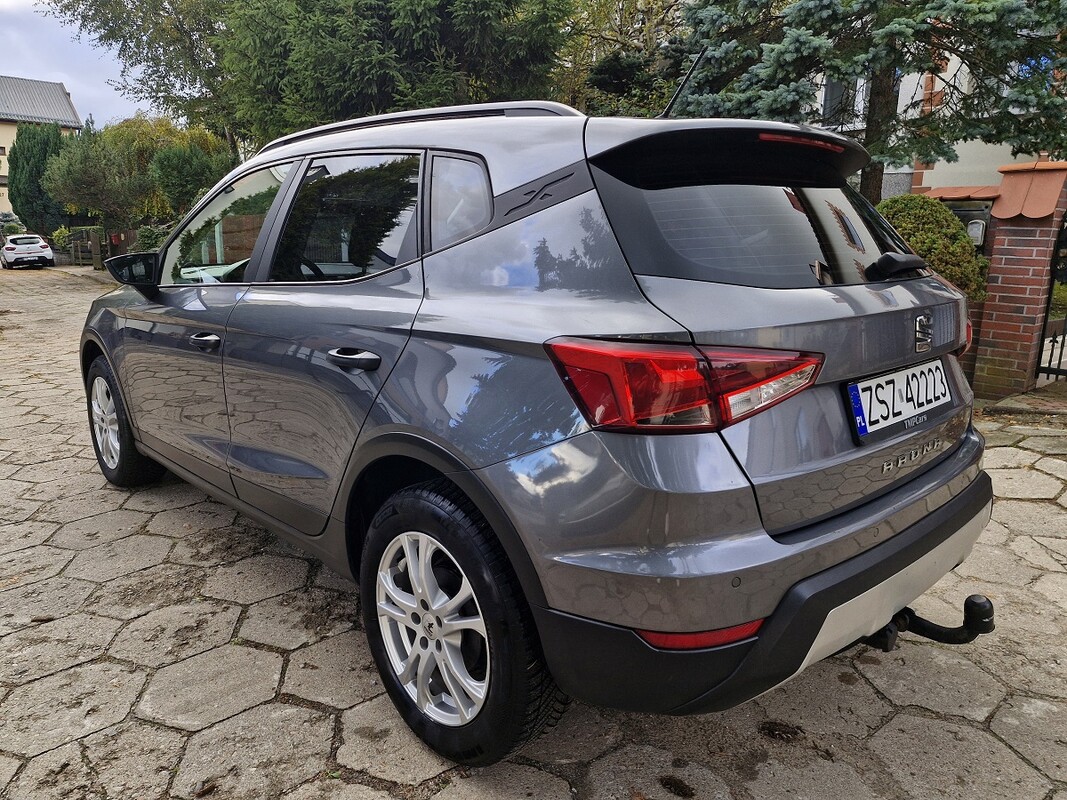 Elbląg Seat Arona1.0 BenzynaRok produkcji 2018KlimatyzacjaPodgrzewane foteleZarejestrowana w Polsce
