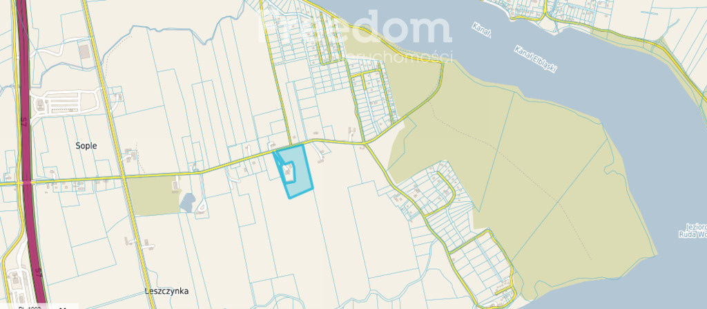 Elbląg FREEDOM NIERUCHOMOŚCISprzedam działkę - Sople. Twoja prywatna oaza na Mazurach Zachodnich – działka z