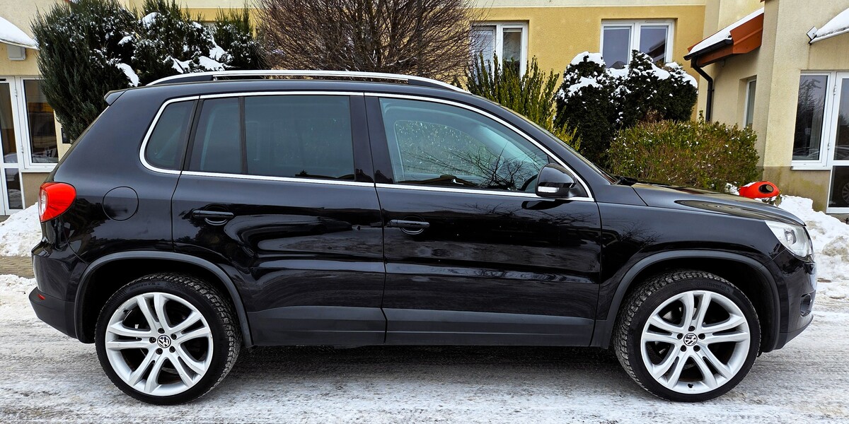 Elbląg Volkswagen Tiguan 2,0TDI 136KM 2010Rok DSG Napęd 4X4 -Klimatyzacja Wspomaganie