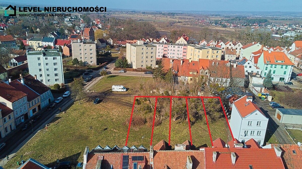 Elbląg LEVEL NIERUCHOMOŚCIDziałki, Pasłęk, starówkaul. Apteczna 1199m2 NIERUCHOMOŚCI NA POZIOMIE