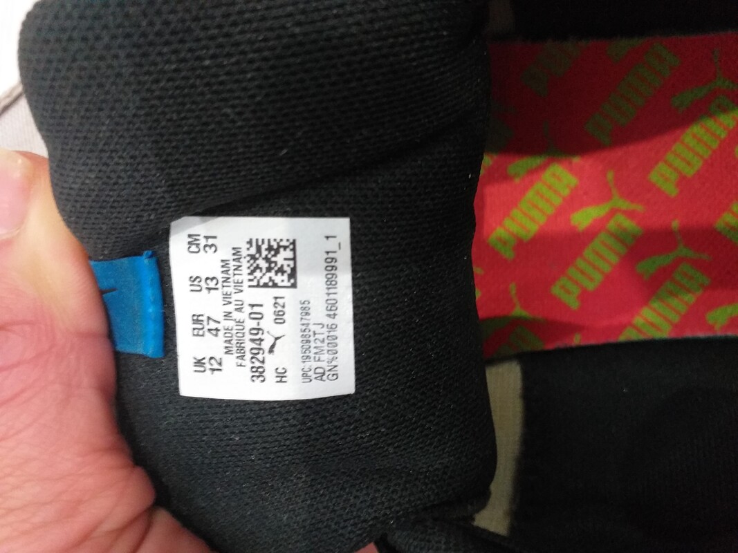 Elbląg Nieudany zakup butow z zalando. Sprzedam buty Meski PUMA nr. 47 euro. Bardzo dobrze wykonane zadbane nie