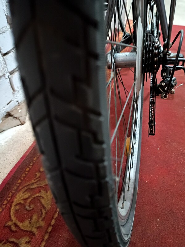 Elbląg Sprzedam używany rower męski. Mało używany. Ostatnie trzy lata był w ogóle nie używany. Stan widoczny jest na