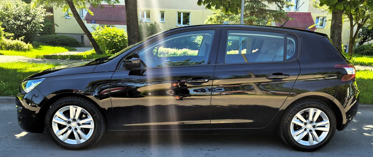Elbląg Peugeot 308 1.2Benzyna 80Km Bogata Wersja Wyposażenia 2014Rok Bardzo Dobry Stan-Elektryczne Szyby