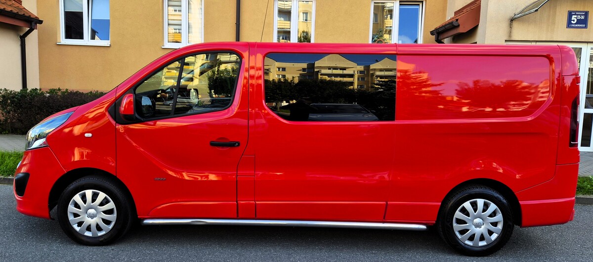Elbląg Opel Vivaro-B Long 1.6Diesel 120K 2016Rok 6-Cio Osobowy Bogata Opcja Wyposażenia Elektryczne Szyby Elektryczne