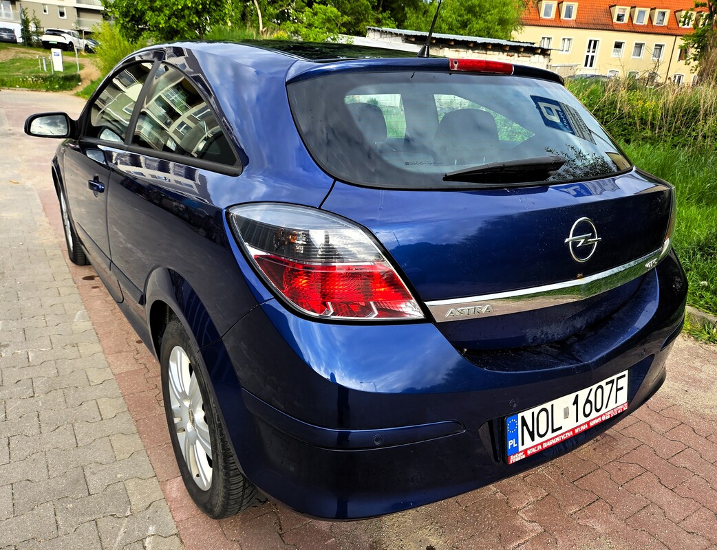Elbląg Opel Astra GTC 1,4Gaz Sekwencja 2032 110KM 2008Rok Bogato Wyposażone Zadbane Autko -Wspomaganie
