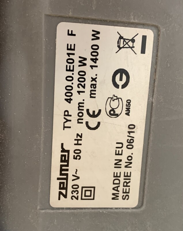 Elbląg SPRZEDAM Zelmer odkurzacz workowy Zelmer Meteor 2 (typ 400.0.E01E Stan techniczny i wizualny bardzo dobry