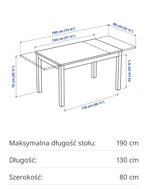 Elbląg Stylowy, biały stół z czterema krzesłami to eleganckie i funkcjonalne rozwiązanie do Twojej jadalni lub kuchni.