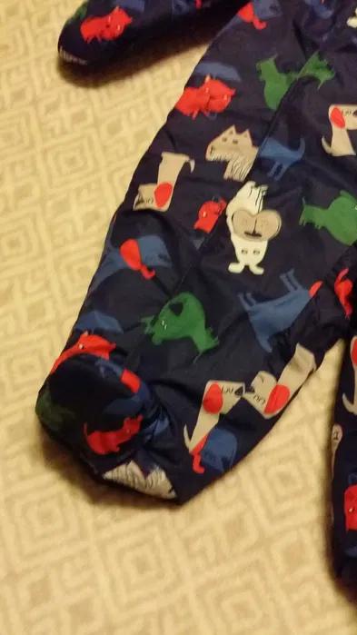 Elbląg Sprzedam kombinezon dla chłopczyka. Rozmiar 62-68 cm. Stan idealny. Polecam.