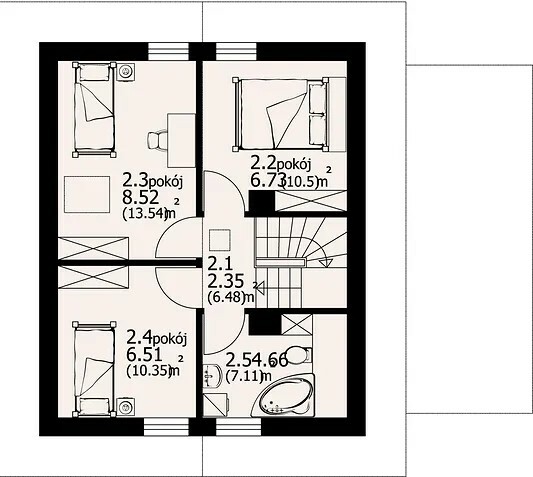 Elbląg BIURO NIERUCHOMOŚCISZULC& SZULCPowierzchnia działki: 700 m2Dom na sprzedaż w stanie surowym zamkniętym w
