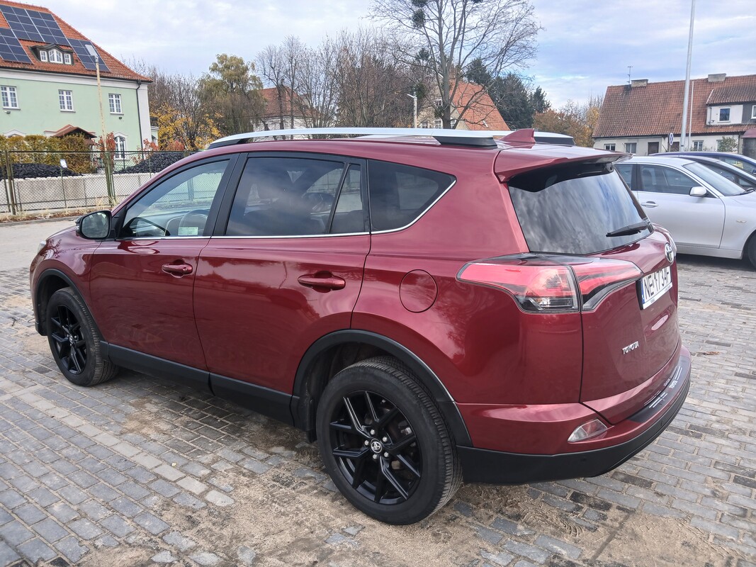 Elbląg 🚗 Wyjątkowa Toyota RAV4 w perłowym czerwonym kolorze na sprzedaż! 🚗Niepowtarzalna okazja