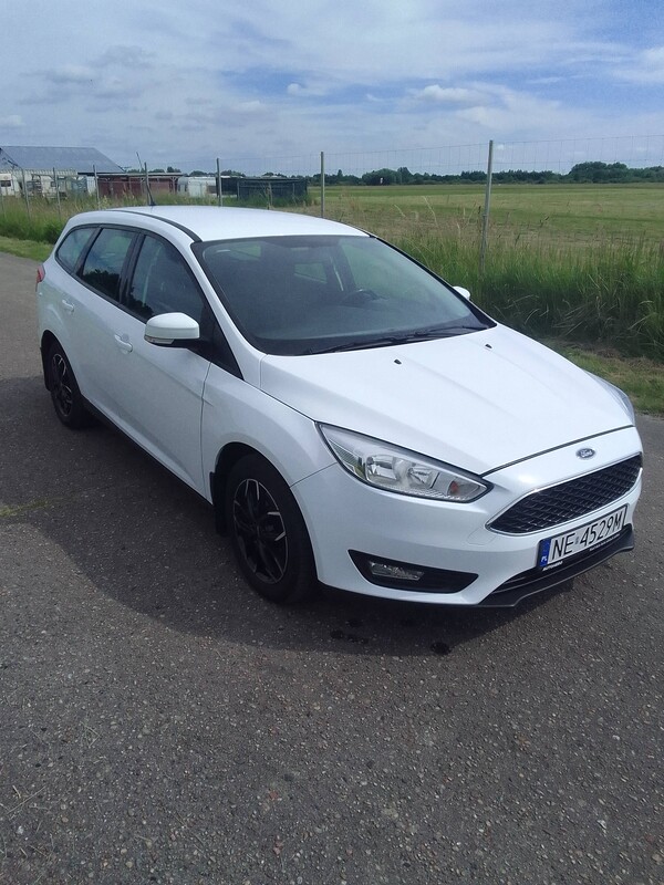 Elbląg Ford Focus kombi 2017 rok biały stan idealny sprzedam