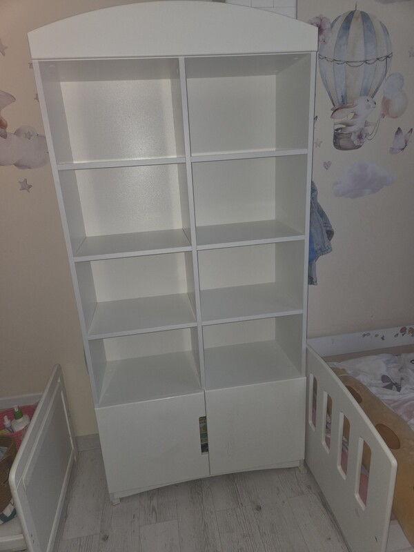 Elbląg Sprzedam meble do pokoju dziecięcego Łóżko 90×160 Regał 90×190×35 Szafka nocna Meble wykonane z płyty 18mm