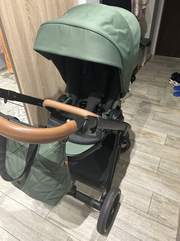 Elbląg Sprzedam wózek 2w1 Roan Ivi 2.0 w kolorze boho zieleń. Wózek kupiony w Radexie w listopadzie 2024r.