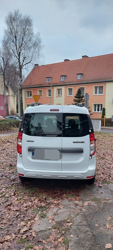 Elbląg Sprzedam Dacia Dokker 1.6 benzyna, przebieg 123600km, moc 102KM, pierwszy właściciel niepalacy, zadbany, salon