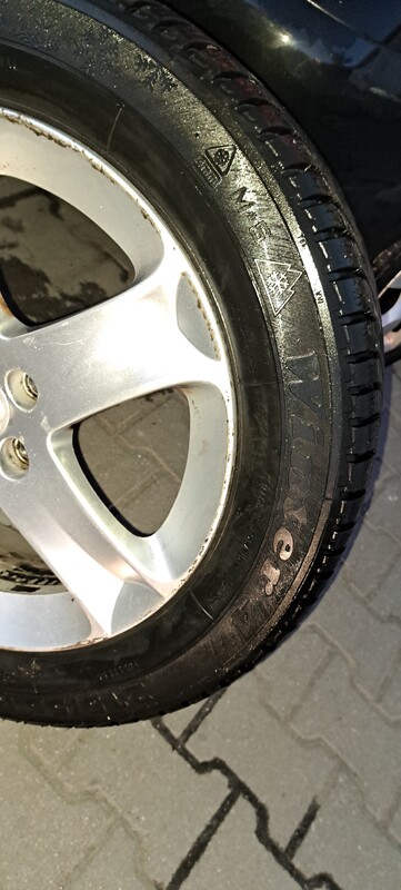 Elbląg Odsprzedam cztery Alu felgi 17 do CITROENA / PEUGEOTA. ( Opony 215 / 55 R 17,stan bardzo dobry, nalewki,