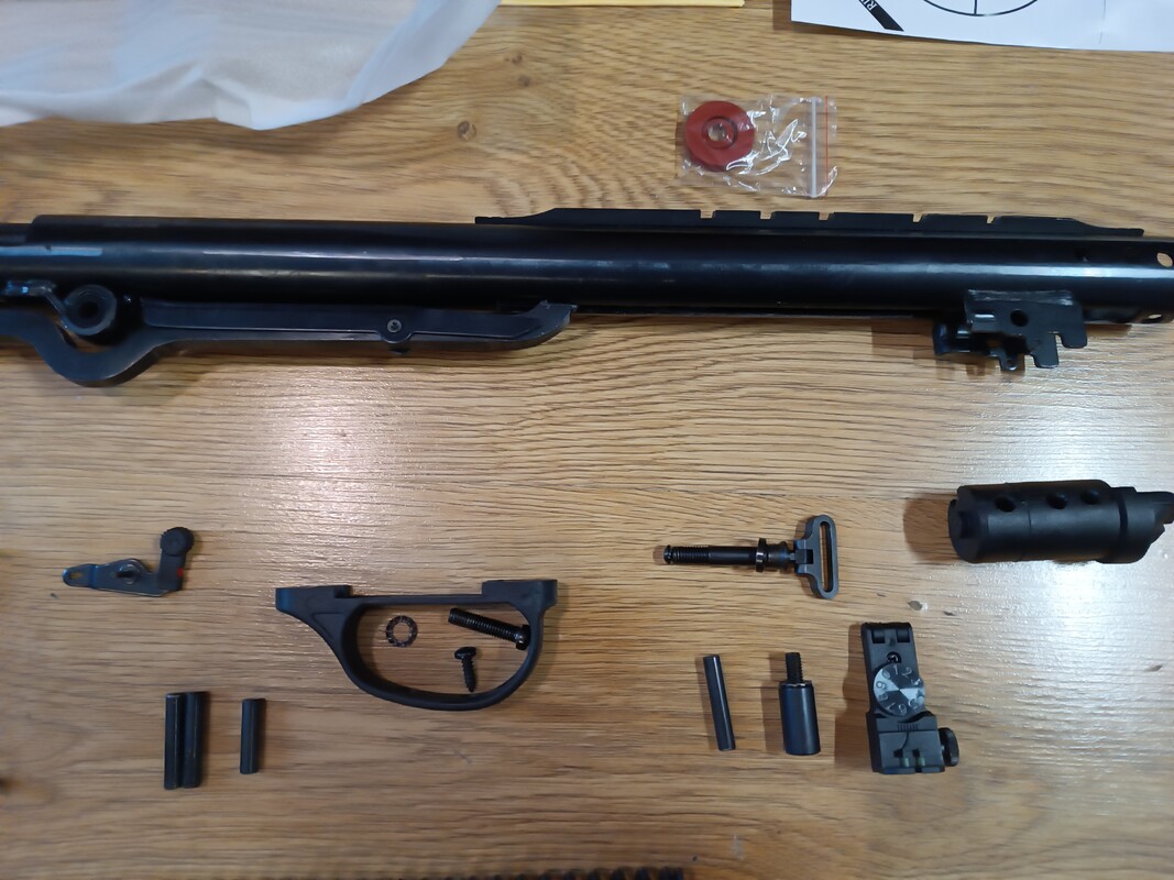 Elbląg Sprzedam karabinek wiatrówkę Hatsan 105 torpedo w kalibrze 6,35,wraz z zestawem nowych, nie używanych