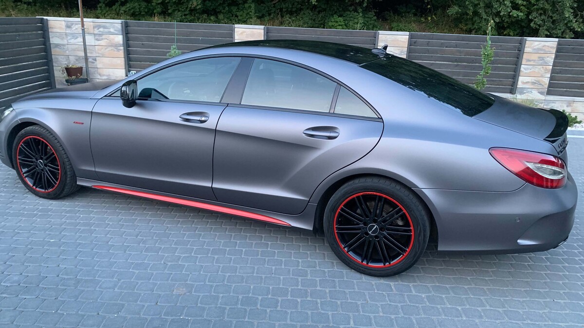 Elbląg SPRZEDAM MERCEDES CLS 350 CDI 2011R SZARY MAT