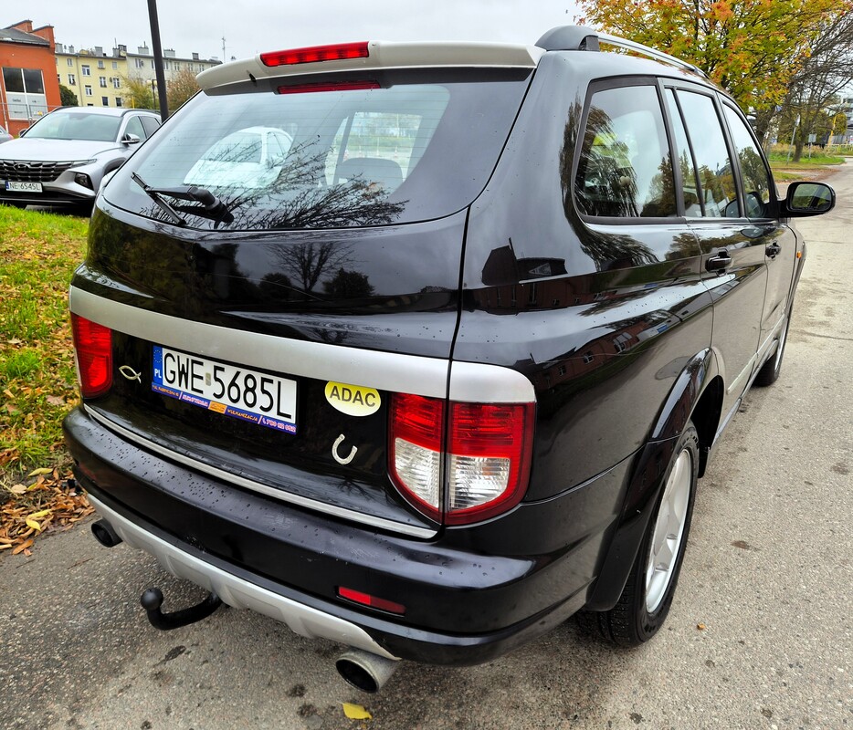 Elbląg Ssangyong Kyron 2.0Diesel 140KM 2007Rok Bezawaryjny Silnik Automatyczna Skrzynia-Wspomaganie Kierownicy Duże