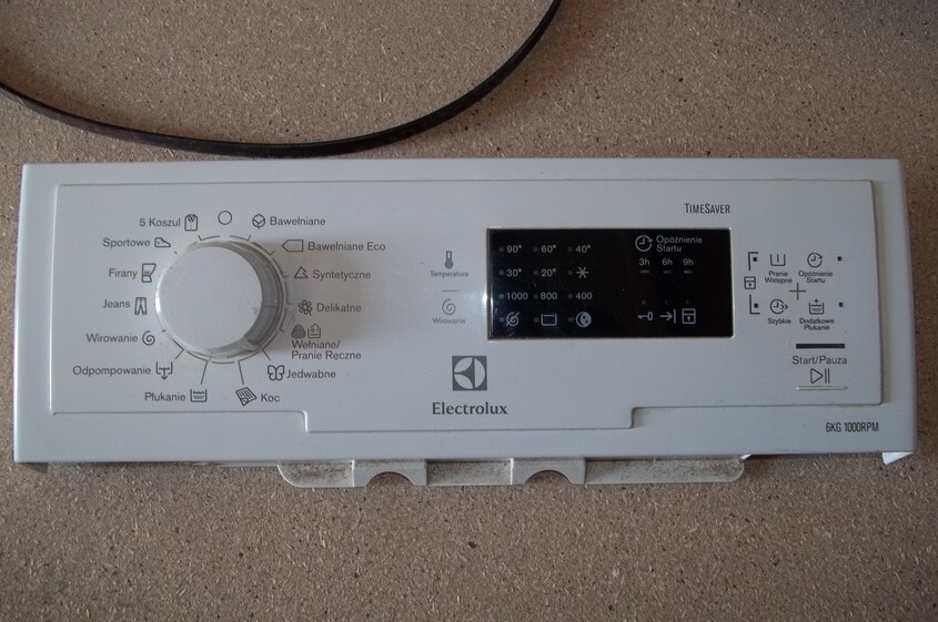 Elbląg Sprzedam części pralki Ariston Margherita2000 i Elektrolux mod. EWT 1062 TDW typ TLP 131351 panel sterowania,