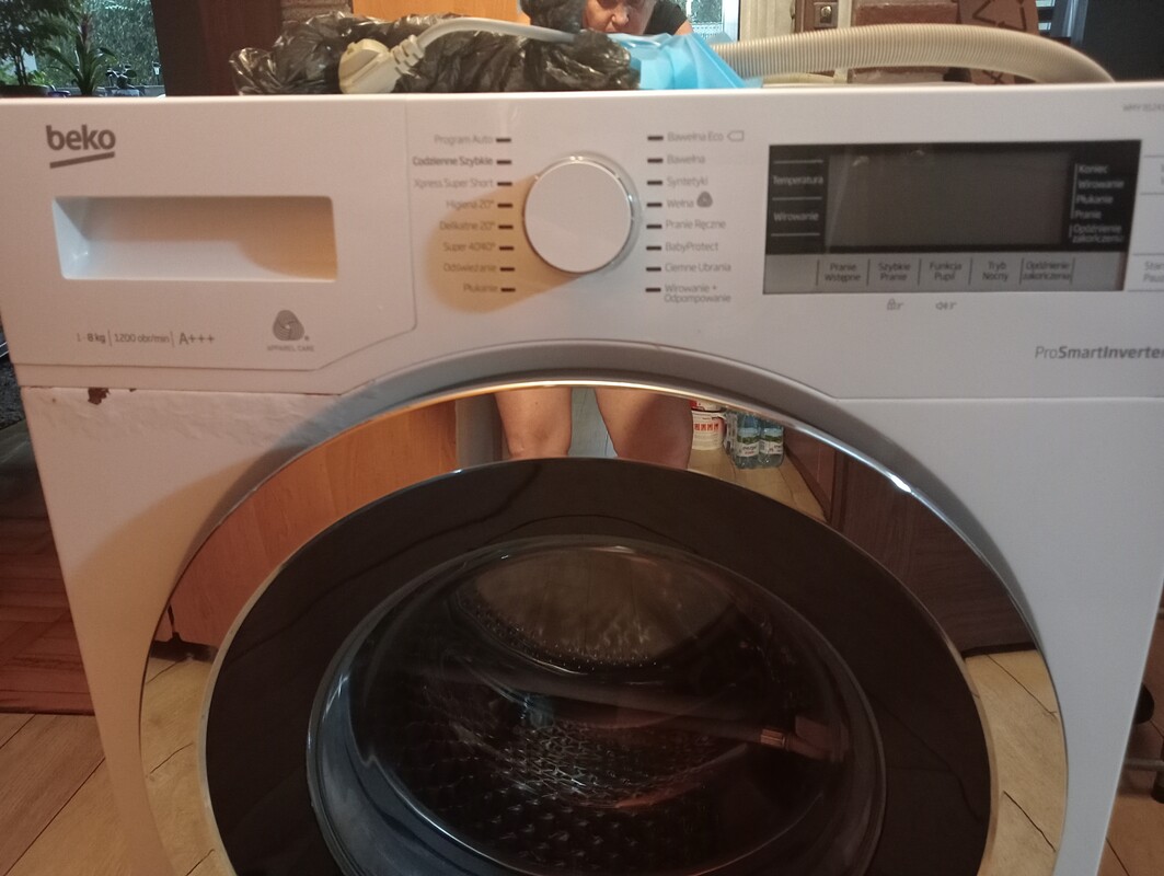 Elbląg Sprzedam pralkę automatyczną Beko sprawna stan jak na zdjęciach