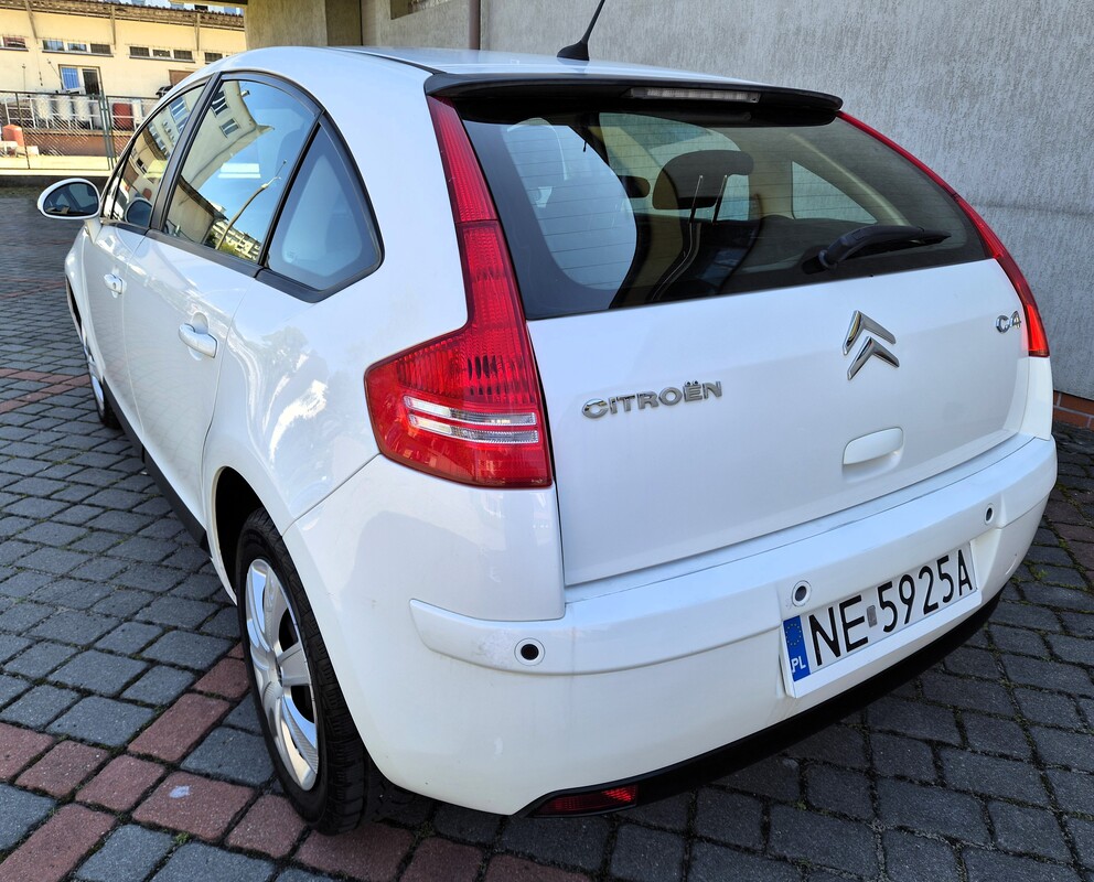 Elbląg Citroen C4 Lift 1,6Benzyna 120KM Dobra Wersja Wyposażenia 2009Rok-Klimatyzacja Poduszki Powietrzne