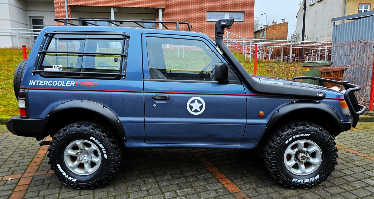 Elbląg Mitsubishi Pajero 2 4X4 OFF ROAD 2,5Diesel 100KM 1993Rok Doinwestowany Metalowe Zderzaki Hak