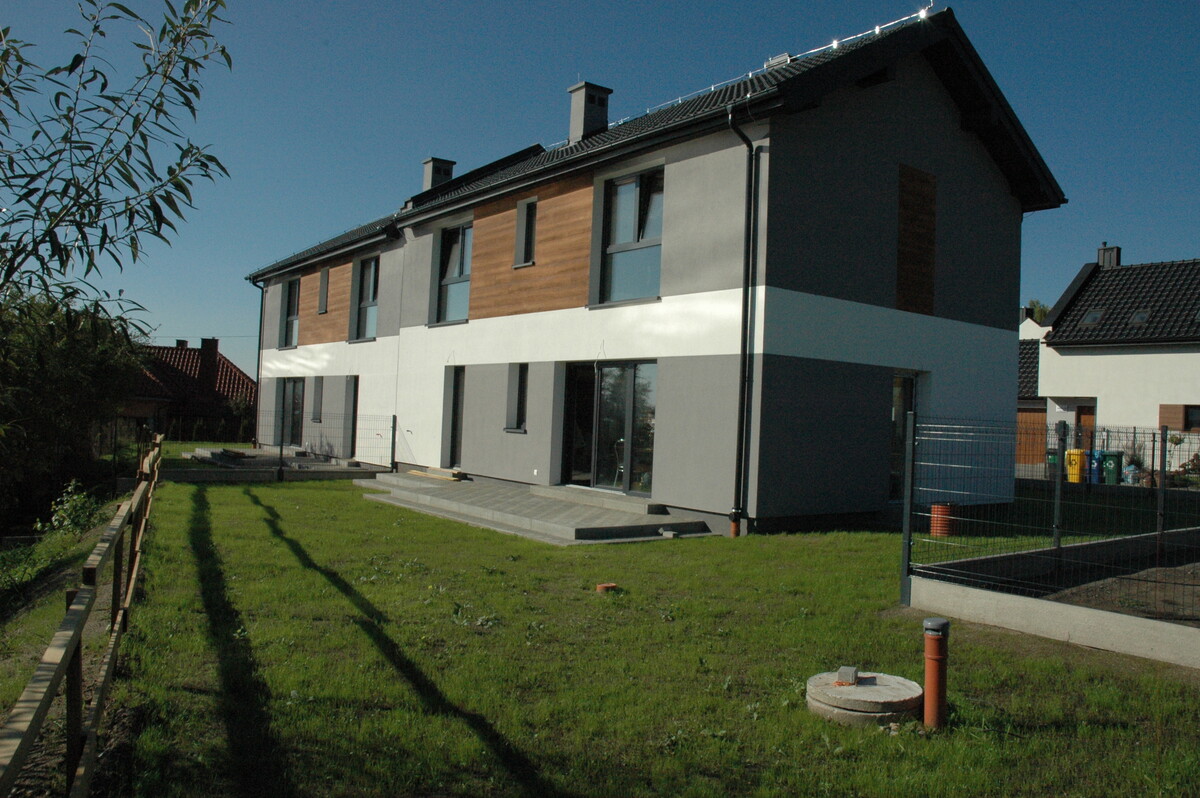 Elbląg Nowy dom bliźniaczy w Gronowie Górnym – 104 m², działka 431 m², bez prowizji i PCC