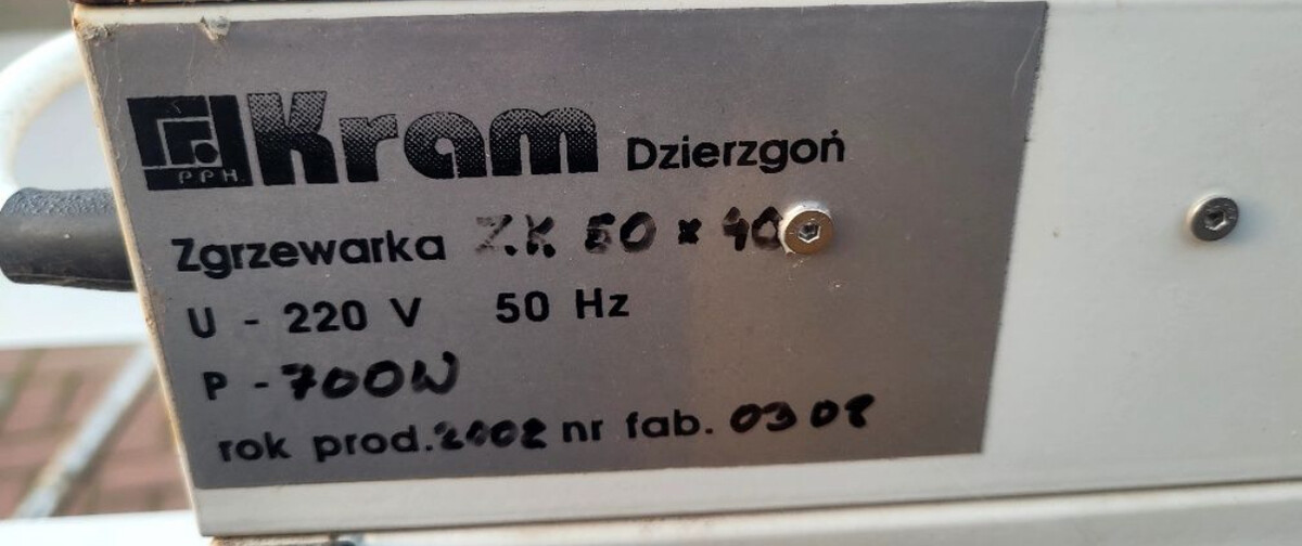 Elbląg Sprzedam zgrzewarkę do folii
Dodatkowo pospawany stół prowizoryczny do umieszczenia produktów
GRATIS cała