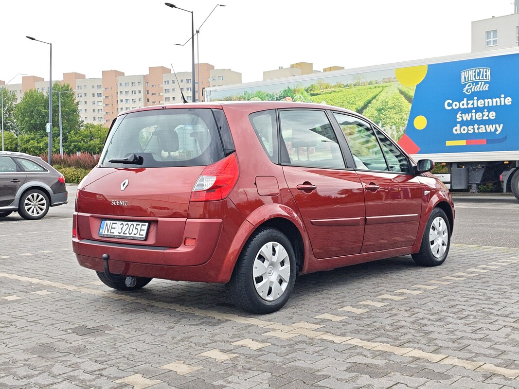 Elbląg Renault Scenic 2008 rok1.6 benzyna 112 KMStan bardzo dobryZadbanyMały przebieg