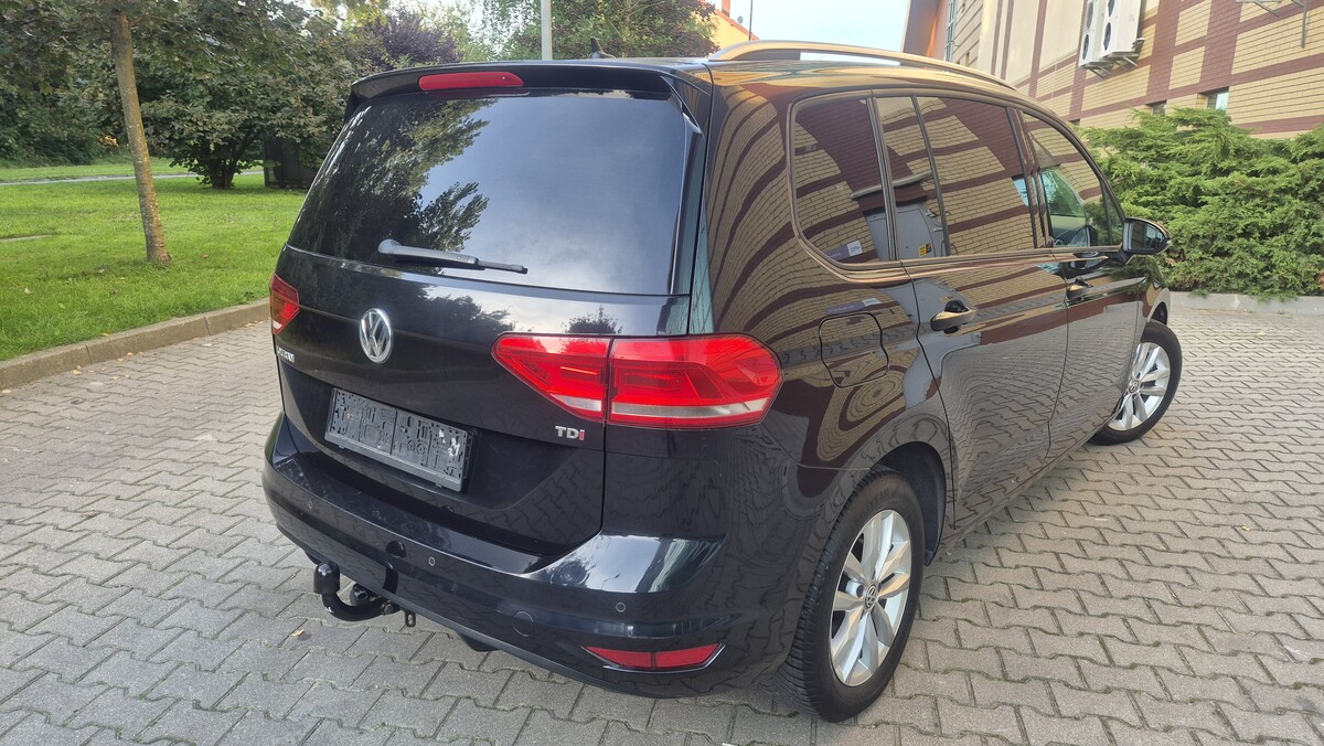 Elbląg Volkswagen Touran 1.6 TDI SCR BlueMotion Comfortline – Stan Bardzo Dobry, Sprowadzony z Niemiec! 7 Miejsc