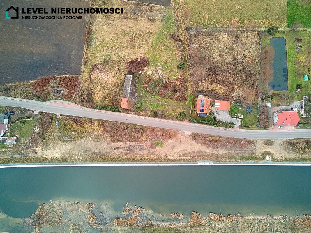 Elbląg LEVEL NIERUCHOMOŚCI Działka z linią brzegową Nowakowo NIERUCHOMOŚCI NA POZIOMIE