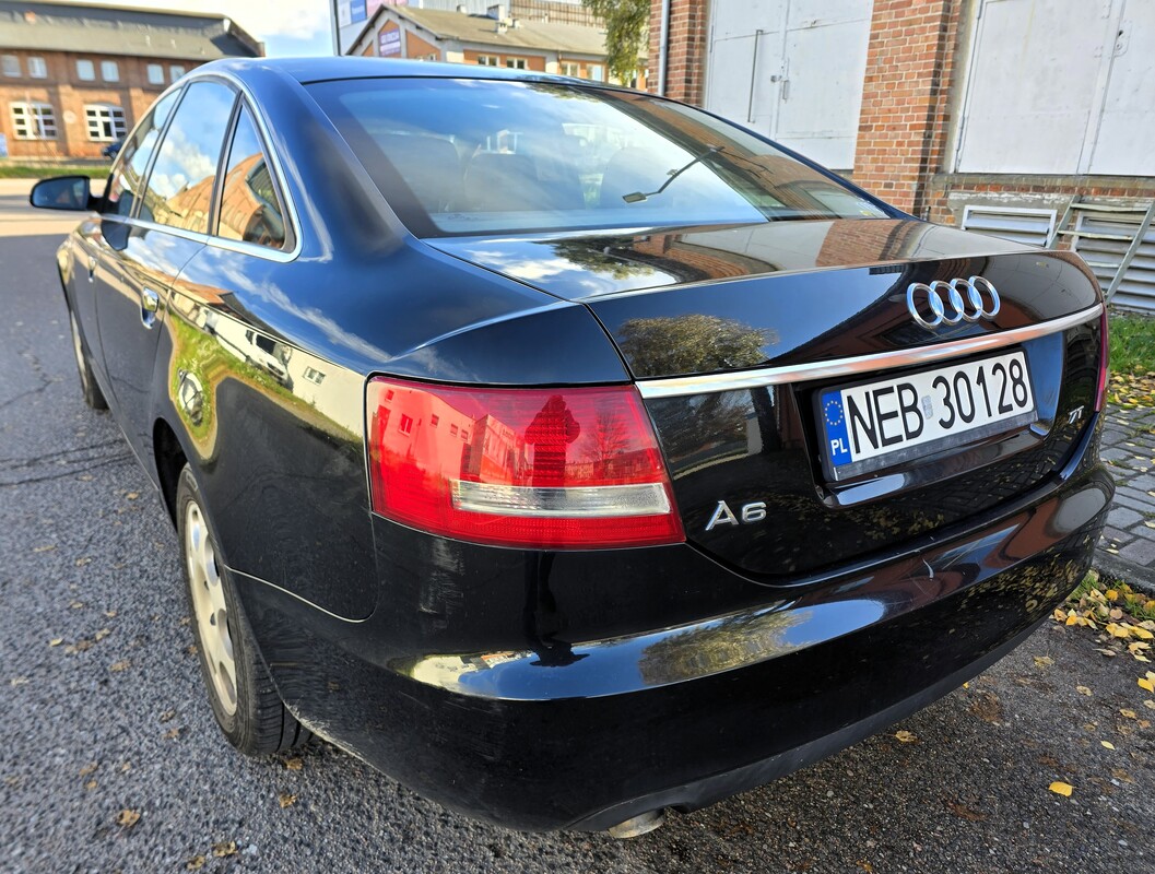 Elbląg Audi A6 C6 Limuzyna 2.7TDI  180Km 2006Rok Bardzo Dobry Stan  -Elektryczne Szyby Abs Radio Sprawna