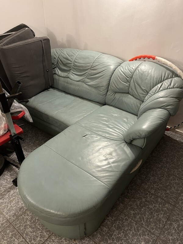 Elbląg Skórzana Kanapa i Narożnik ODDAM ZA DARMO!!!