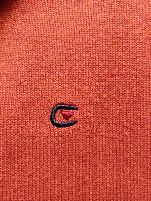 Elbląg Sweter męski CASAMODA rozpinany, 100% bawełna, rozmiar L, logowony zamek, wyszywane logo z przodu, stan bardzo