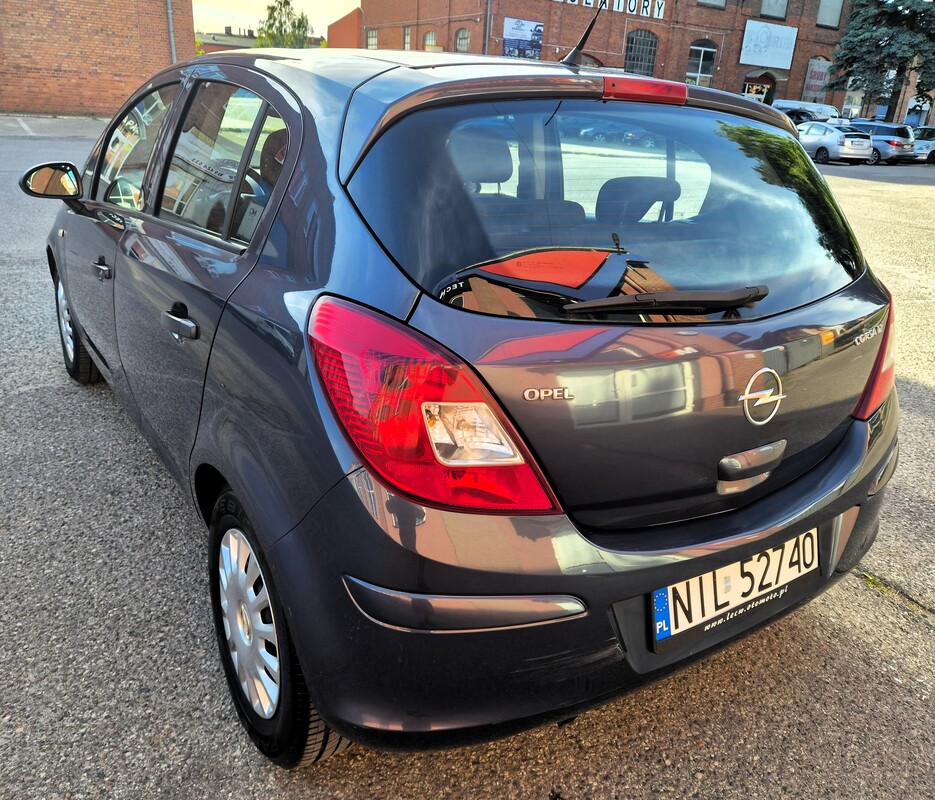 Elbląg Opel Corsa Lift 1,2Benzyna 80Km 2008Rok Nowy Rozrząd Łańcuszek z Pompą Oleju-Sprawna Klimatyzacja