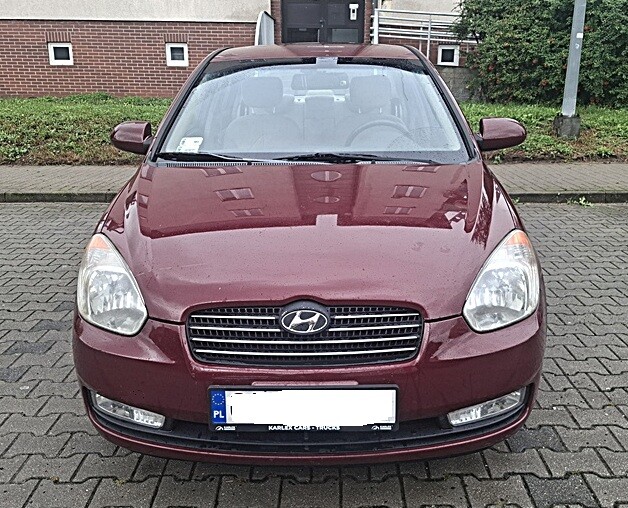 Elbląg HYUNDAI ACCENT1.4 Benzyna2009 Rok Klimatyzacja Sprawna Serwisowany do końca