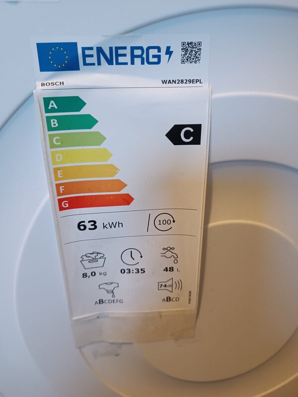 Elbląg Pralka Bosch na gwarancji, stan bardzo dobry, mało używana ( 2 dorosłe osoby) 8 kg, 1400 obrotów. Odbiór