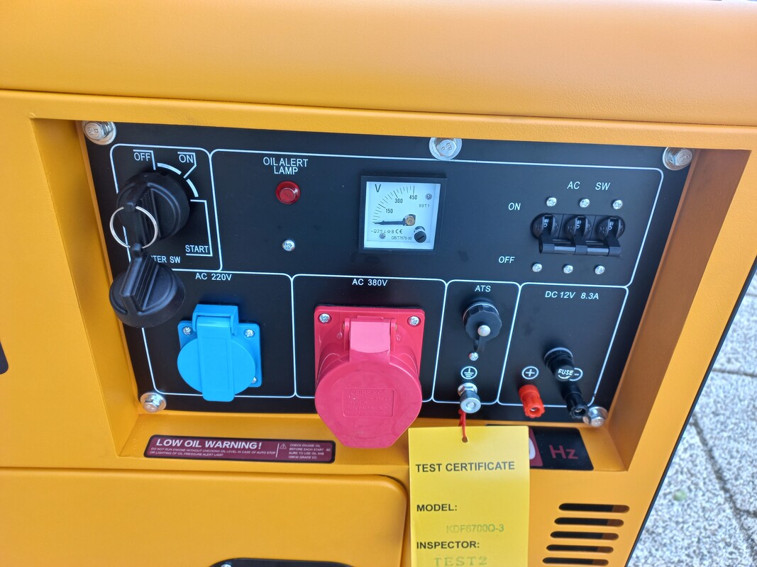 Elbląg Sprzedam agregat prądotwórczy 3fazowy, ekonomiczny, diesel, 5 kW.3 x 400 V