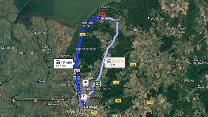 Elbląg * * * ABC NIERUCHOMOŚCI * * * POLECAMY! DZIAŁKA INWESTYCYJNA Z WIDOKIEM NA ZALEW WIŚLANYo