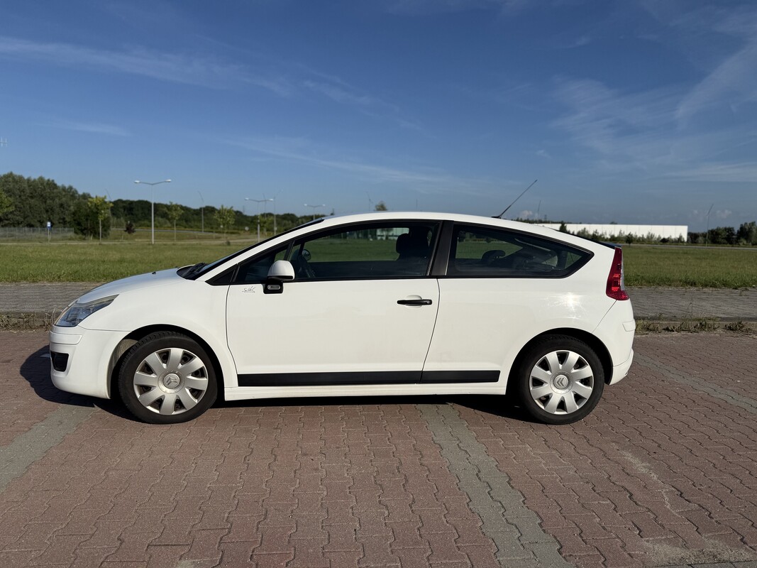 Elbląg Citroen C4 Coupé 3D LIFT 2009 | Biały | 1.4 Benzyna | Przegląd i OC do 06.2027! | Zadbany