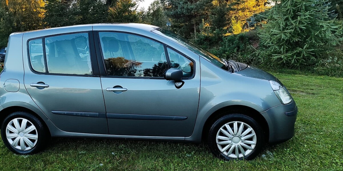 Elbląg Renault Modus 1.6 88 KM | 2007 | 161 tys. km | Klima | 10 lat u właścicielkirok produkcji: 2007silnik: 1.6