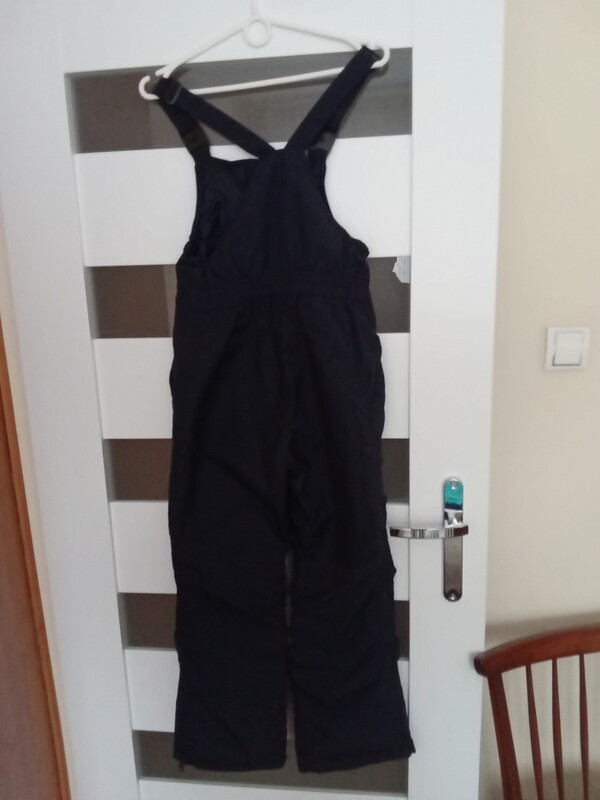 Elbląg Sprzedam za 100 zł. komplet ocieplany - kurtka na polarze, spodnie na szelkach ocieplane, nieprzemakalne dla