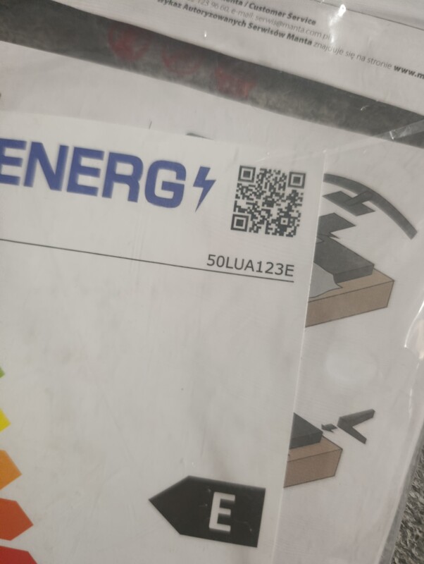 Elbląg Sprzedam telewizor Manta 50 cali. Smart. Gwarancja do października 2026.W zestawie pilot i papiery. Kontakt sms