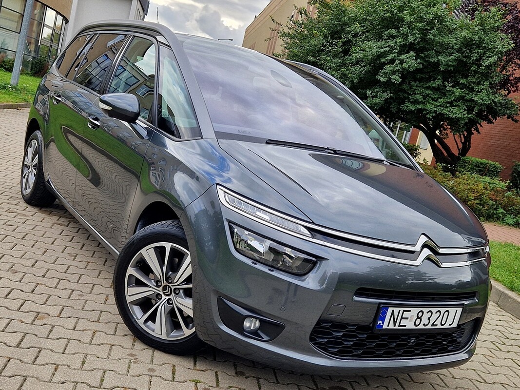 Elbląg Citroen C4 Grand Picasso Rok 2014Silnik 1.6Benz-7Foteli Kamery 360 Klimatronic NAVI