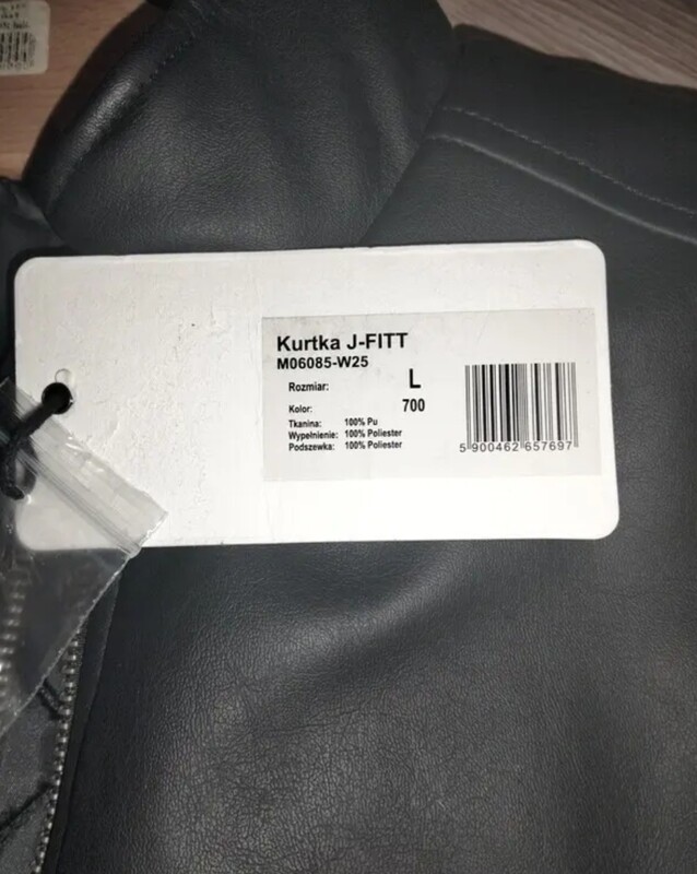 Elbląg Polecam nową odzież >
Kurtka skórzana, wzr. 180cm. obw. 125cm. - 200zł. Spodnie Jeans, wzr. 182 cm. pas.