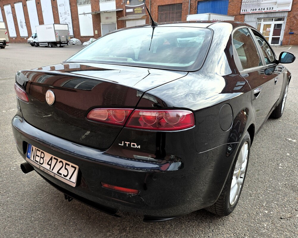 Elbląg 🚗 Alfa Romeo 159 1.9 Diesel 115KM 2007r. – Czerwone Skórzane Fotele, Ekonomiczny i Bezawaryjny!