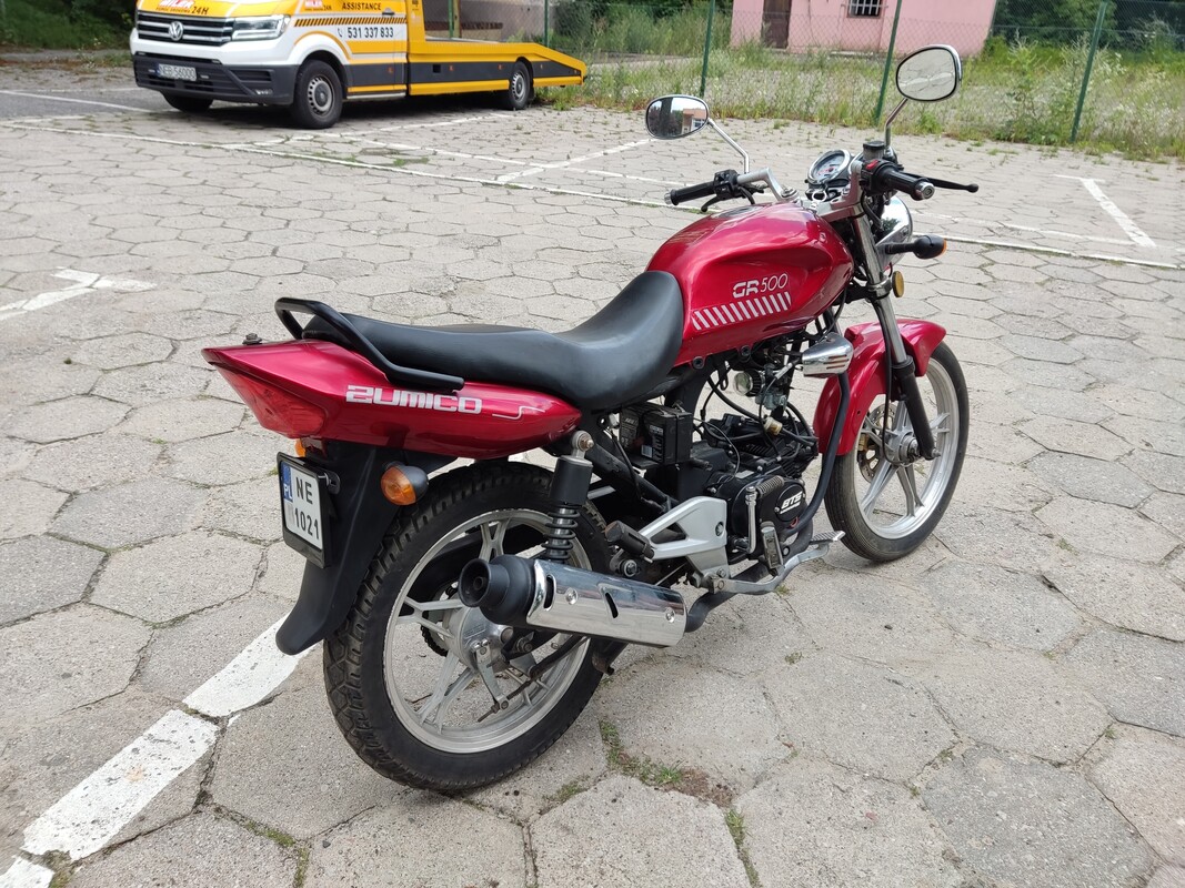 Elbląg Świeże Opłaty, Sprawny.. Motorower-Yamasaki 50,rok 2010,zarejestrowany na 50cm -nowy silnik 125cm, nowy wydech-