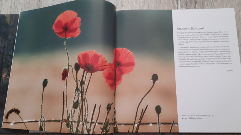 Elbląg Sprzedam NOWY piękny album. Prawie 200 stron. Sztywna okładka.30x30 cm. Parki Krajobrazowe Warmii i Mazur.